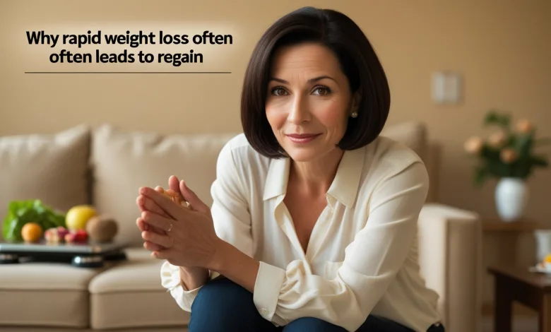Why Rapid Weight Loss Often Leads to Regain: The Science Explained