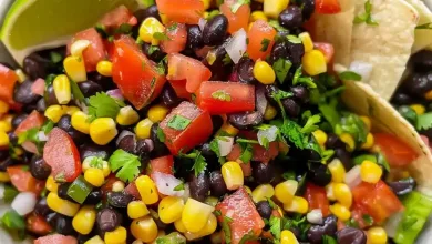 Zesty Black Bean Corn Salsa Zesty Black Bean Corn Salsa
