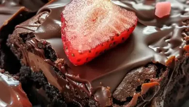 Chocolate Covered Strawberry Brownies Chocolate Covered Strawberry Brownies