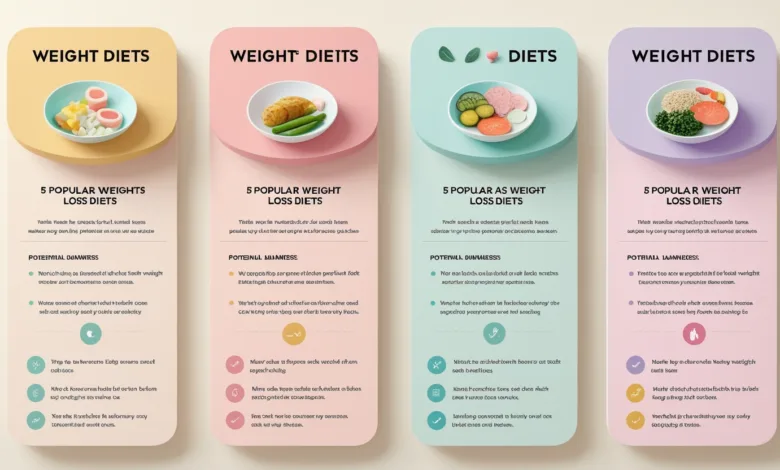 5 popular weight loss diets and their effectiveness 5 popular weight loss diets and their effectiveness