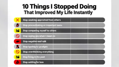 10 Things I Stopped Doing That Improved My Life Instantly 10 Things I Stopped Doing That Improved My Life Instantly