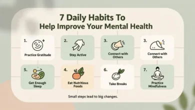 7 Daily Habits To Help Improve Your Mental Health