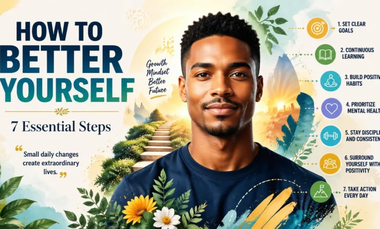 How To Better Yourself: 7 Essential Steps How To Better Yourself: 7 Essential Steps