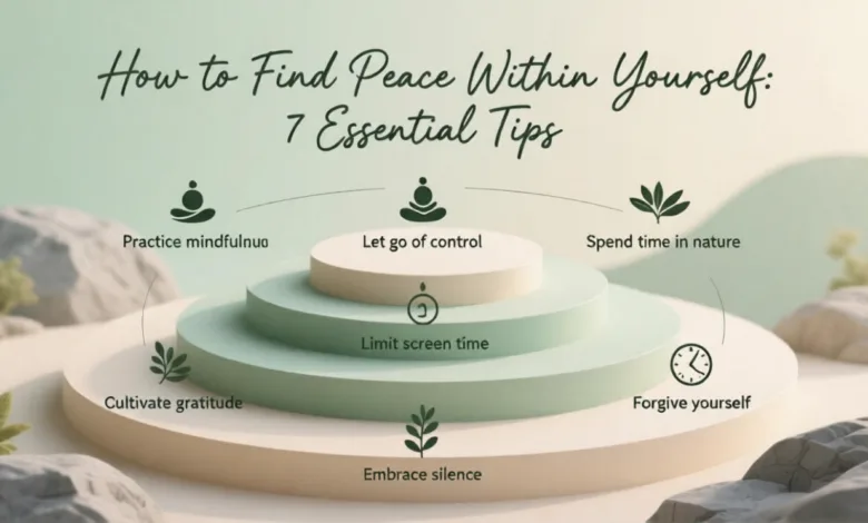 How To Find Peace Within Yourself: 7 Essential Tips How To Find Peace Within Yourself: 7 Essential Tips