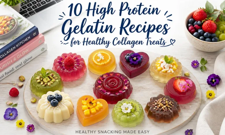 10 High Protein Gelatin Recipes for Healthy Collagen Treats