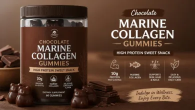 Chocolate Marine Collagen Gummies for a High Protein Sweet Snack