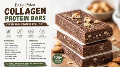 Easy Paleo Collagen Protein Bars for Clean High Protein Fuel Easy Paleo Collagen Protein Bars for Clean High Protein Fuel