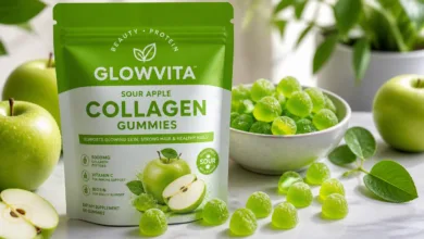 Healthy Sour Apple Collagen Gummies for Beauty and Protein Healthy Sour Apple Collagen Gummies for Beauty and Protein