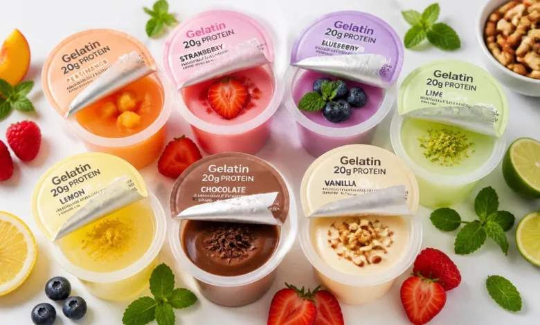 High Protein Gelatin Cups for Bariatric-Friendly Snacking