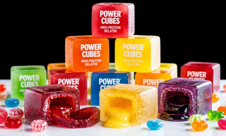 High Protein Gelatin Power Cubes That Taste Like Candy