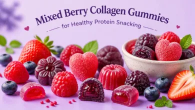 Mixed Berry Collagen Gummies for Healthy Protein Snacking Mixed Berry Collagen Gummies for Healthy Protein Snacking