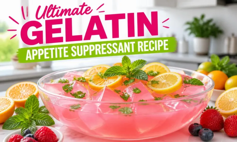The Ultimate Gelatin Appetite Suppressant Recipe That Works