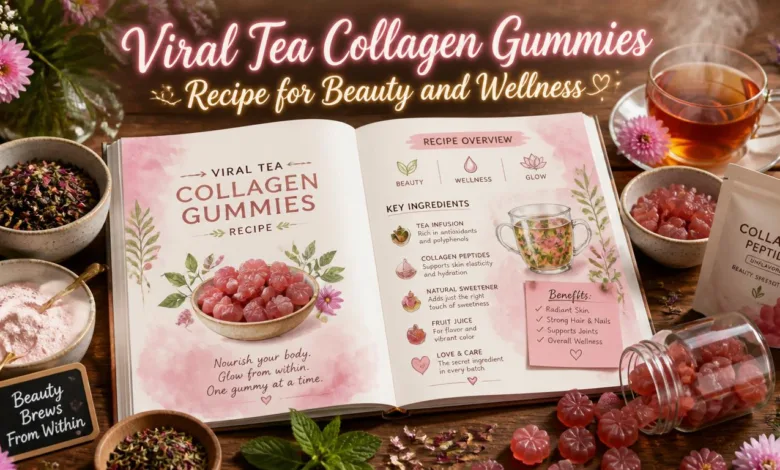 Viral Tea Collagen Gummies Recipe for Beauty and Wellness