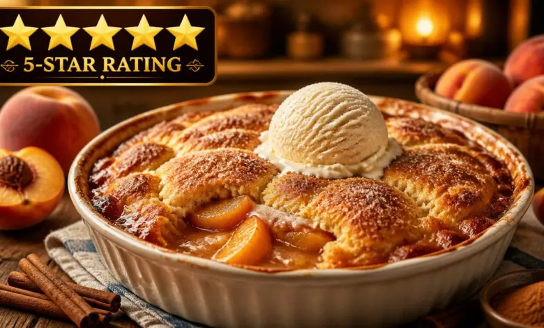 5 Star Fresh Peach Cobbler Recipe 5 Star Fresh Peach Cobbler Recipe
